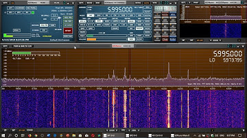 Radio Mali French language 5995 kHz Shortwave SDRplay RSP1A Receiver MLA-30 loop antenna