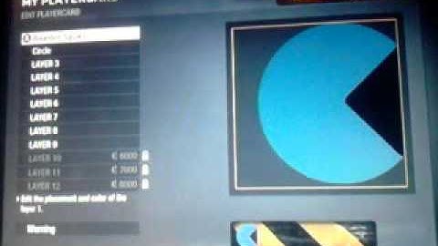 Pac Man Emblem Player card CoD black ops