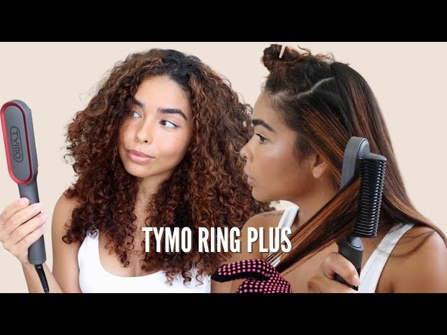 Trying TYMO Ring Plus Hair Straightening Comb
