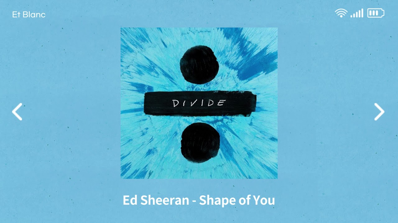 Ed Sheeran   Shape of You  1 