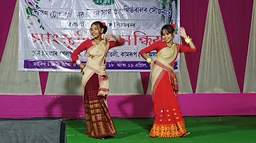 Rimi jimi Borkha Namise || Poppy Saikia || Dance By Madhusmita and Purabi