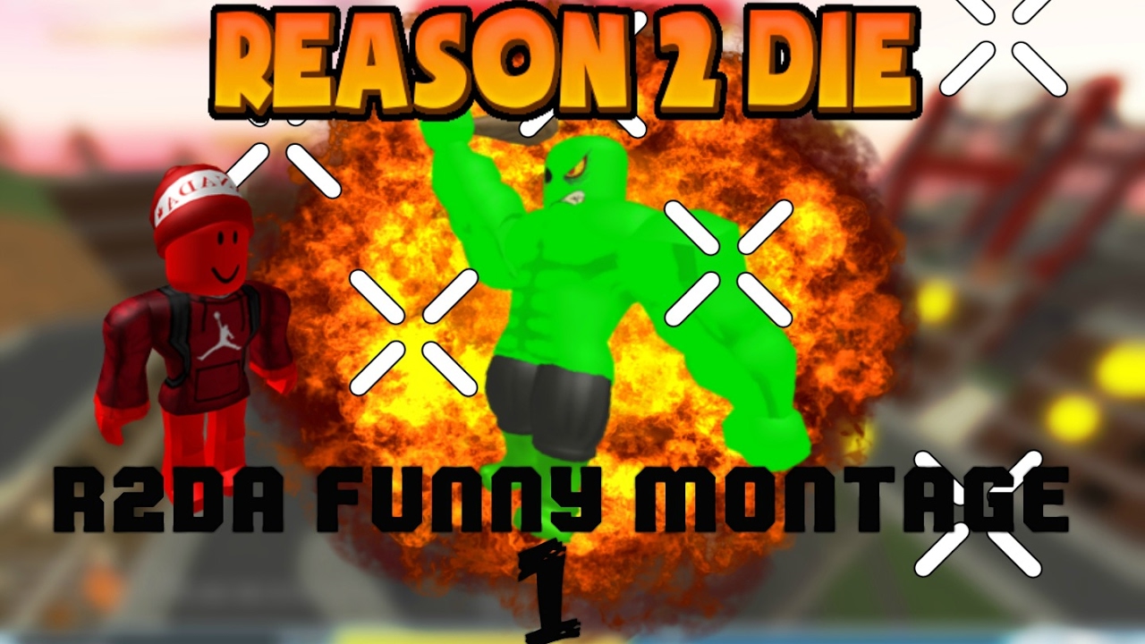 ROBLOX | R2DA | Funny Montage 2 | proH@ck3r69!