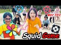 Thử Thách Trò Chơi Con Mực: Đèn Xanh Đèn Đỏ | SQUID GAME Ngoài Đời Thực | Vê Vê Channel