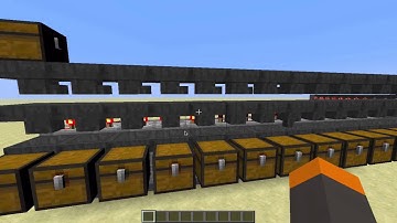 Minecraft Auto-Storage System Tutorial! [Works in 1.9]