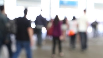 People Bokeh Blur Background Walking Mall No Copyright Video