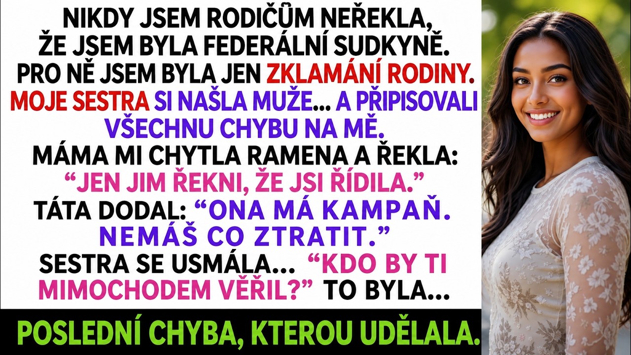 Ve 2:17 ráno stála moje sestra v mém bytě s klíči od mého SUV a prosila mě, abych se přiznala k nehodě, kterou způsobila. "Prostě řekni policii, že jsi řídila," řekla naše matka. "Ty nemáš co...