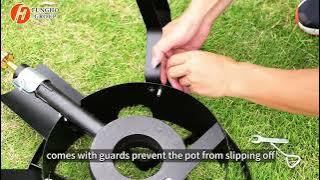 Compatible with various outdoor gas burners, FH-3830H compatibility test#outdoorstove #gasburner