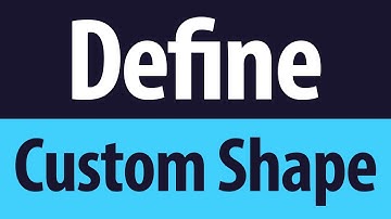 How to Create Custom Shapes in Adobe Photoshop CC - Naveen kushen