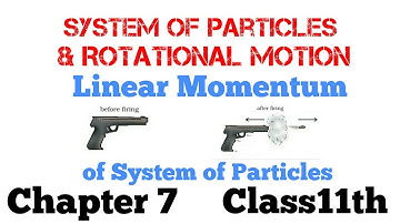 Linear Momentum of system of particles class 11th physics