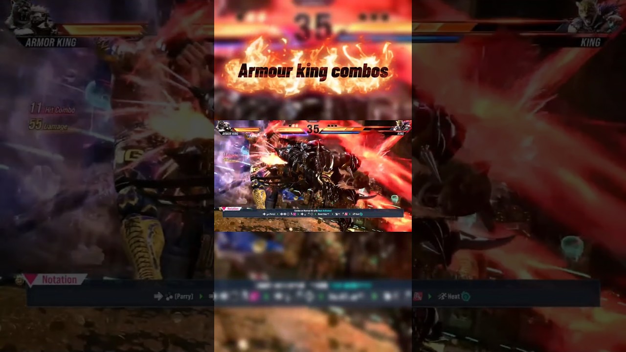 Armour king combos part 3 