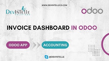 How To Use Invoice Dashboard in Odoo | Invoice dashboard | #odoo | #odooapps