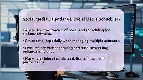 Social Media Calendar Vs. Social Media Scheduler? - Everyday-Networking