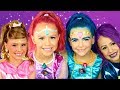 Shimmer ane Shine Makeup and Costume Compilation! Shimmer, Shine, Leah, and Zeta!