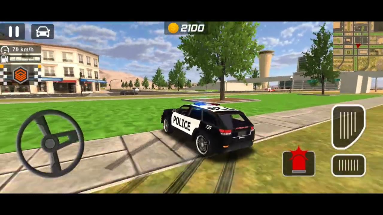 Police car chase cop simulator 🚓 