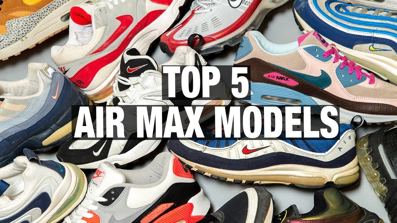 air max models ranked