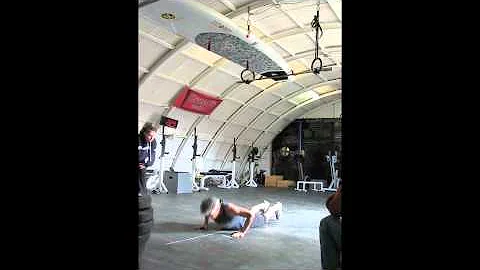 CrossFit Games 12.1 - Laurie Nelson - 66 years old...
