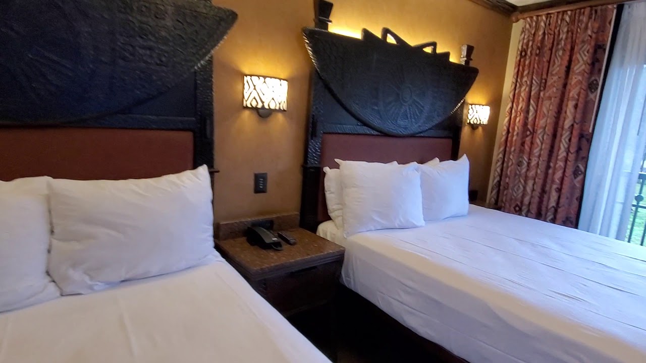 Animal Kingdom Lodge Jambo House Room YouTube