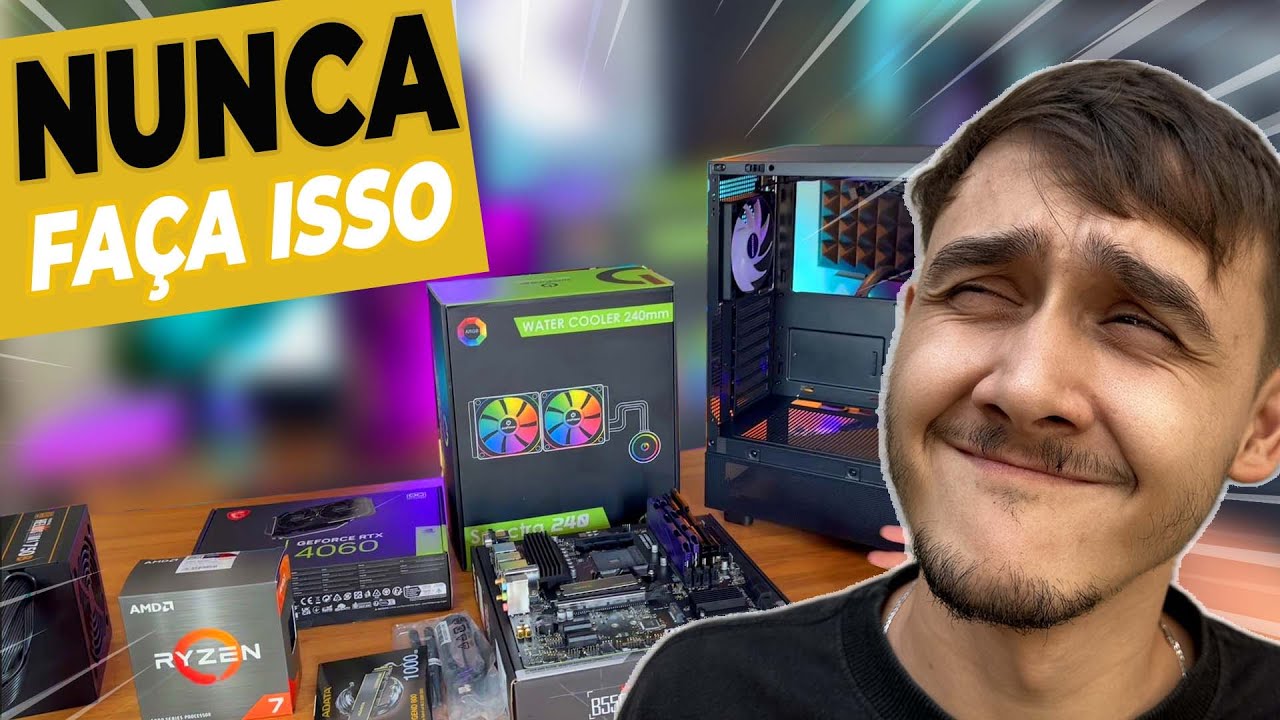 COMPROU PC GAMER NA NET, TENTOU MONTAR MAS DESISTIU 🔧 (Dicas Importantes p/ montar seu PC Gamer)