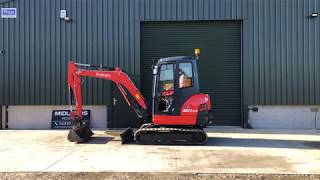 Kubota KX71-3 Midlands Equipment Ltd Demo