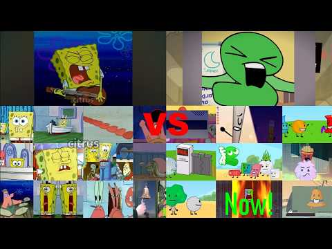 My Singing Sea Creatures VS My Singing BFDI | Ethereal Workshop (Comparison)