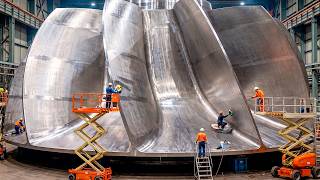 How Giant Hydro Turbines Are Cast, Welded and Balanced — The 450-Ton Wheel That Powers a City
