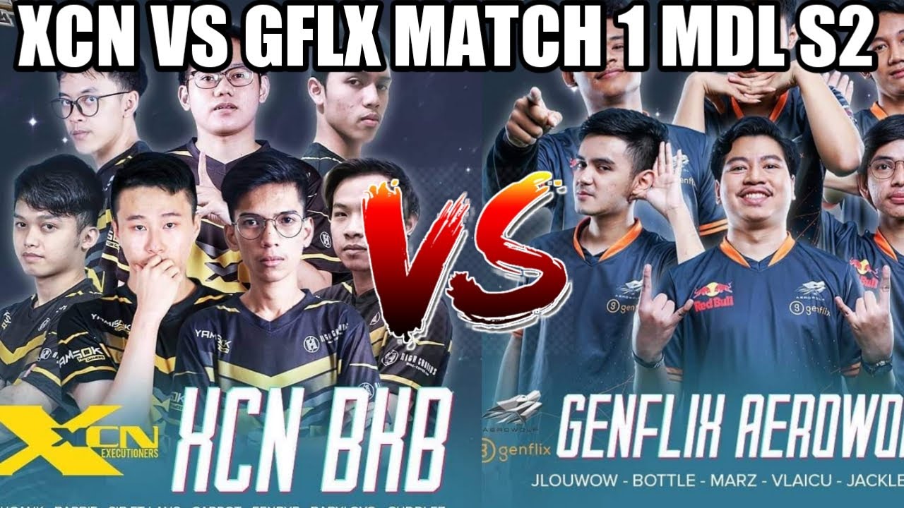 XCN BKB VS GFLX AEROWOLF JR MATCH 1 MDL S2