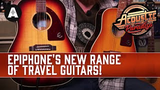 Epiphone's New Range of Vintage Inspired Travel Guitars - Full-Body Tone, but Half the Size!