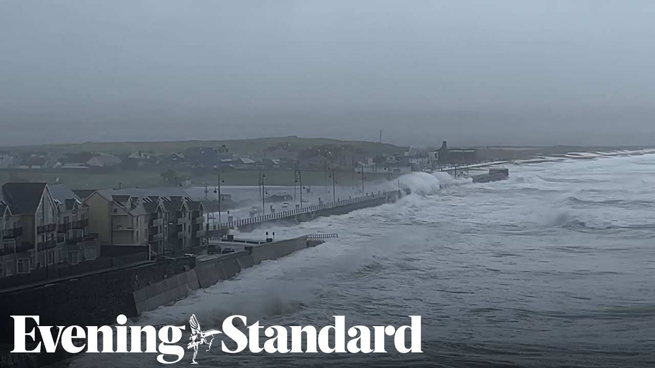 ‘Worst conditions still to come’ as Storm Agnes hits UK