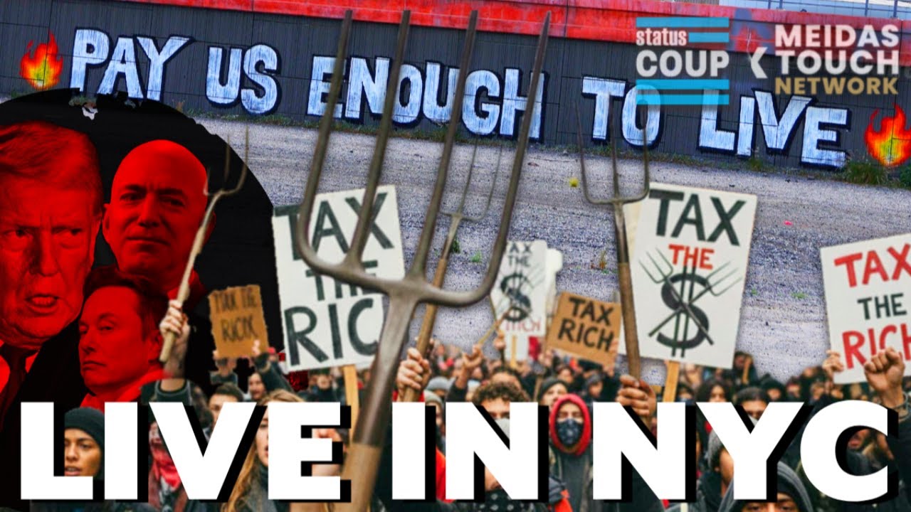 LIVE MASSIVE NYC MAY DAY PROTEST