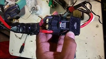 Bashers University: Replacing Blown Capacitors on an Castle XL2 ESC