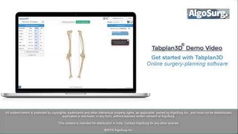 How to use Tabplan3D to convert simple X-rays into 3D bone model - (www.tabplan3d.com)