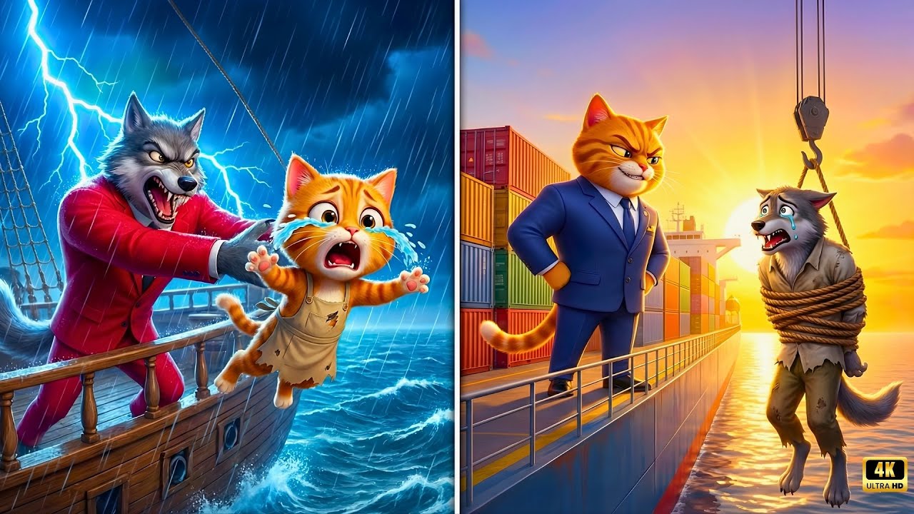 Brutal Captain Kicked Out A Starving Cobbler Cat... His Revenge Was SHOCKING! 😱