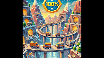 Poly Bridge 3 -  Miner Mountains 100%