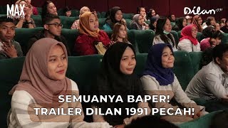 Ekspresi Penonton Saat Tonton Trailer Dilan 1991