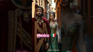 Countries as King and Queen part 1 #remix #music #edm #dj