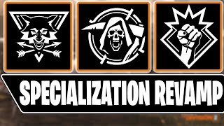 THE DIVISION 2 - SPECIALIZATION REVAMP