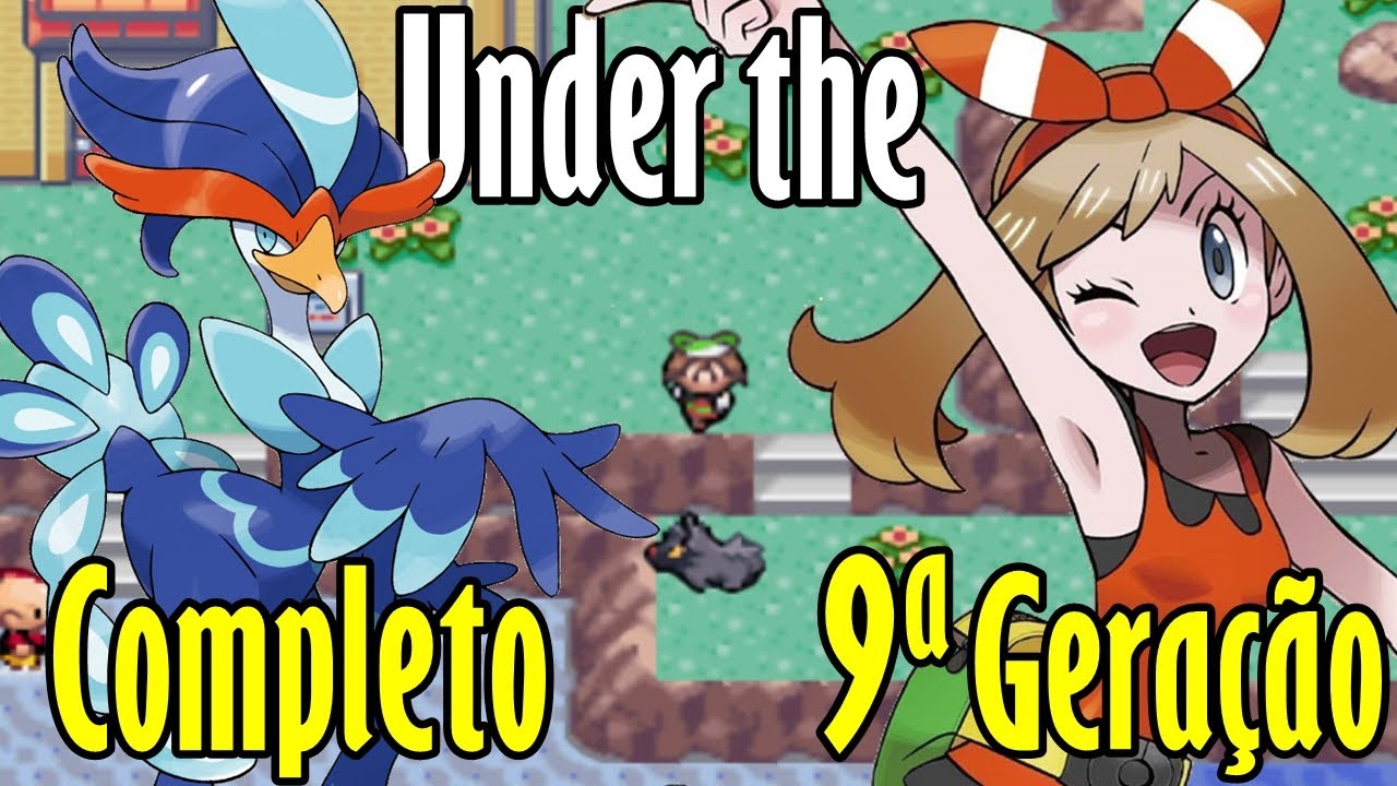 GBA COMPLETO c 9ª GERAÇÃO SURPREENDENTE! | Pokémon Under The! (Hack Rom ...