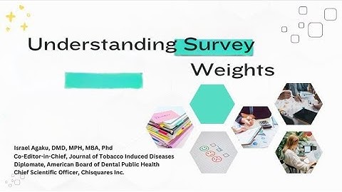 Understanding Survey Weights