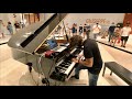 Coldplay viva la vida piano shopping mall
