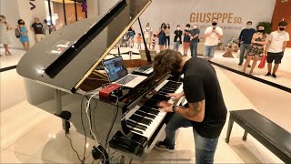 Video thumbnail of "Coldplay Viva La Vida (Piano Shopping Mall)"