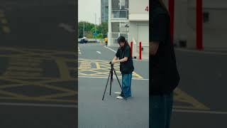 Can a 47kg model trust the COMAN T1SV5 Snap-Open Tripod? Let’s find out. 🎥 #coman #RealWorldTest