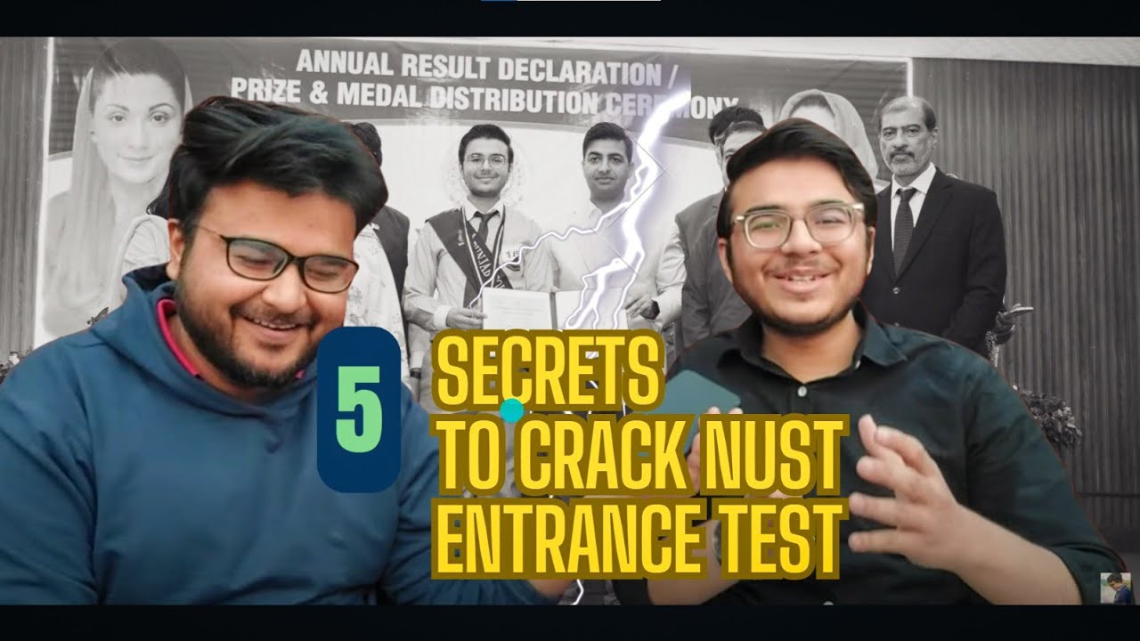 This boy CRACKED NUST ENTRANCE TEST TWICE by using these 5 SECRETS !
