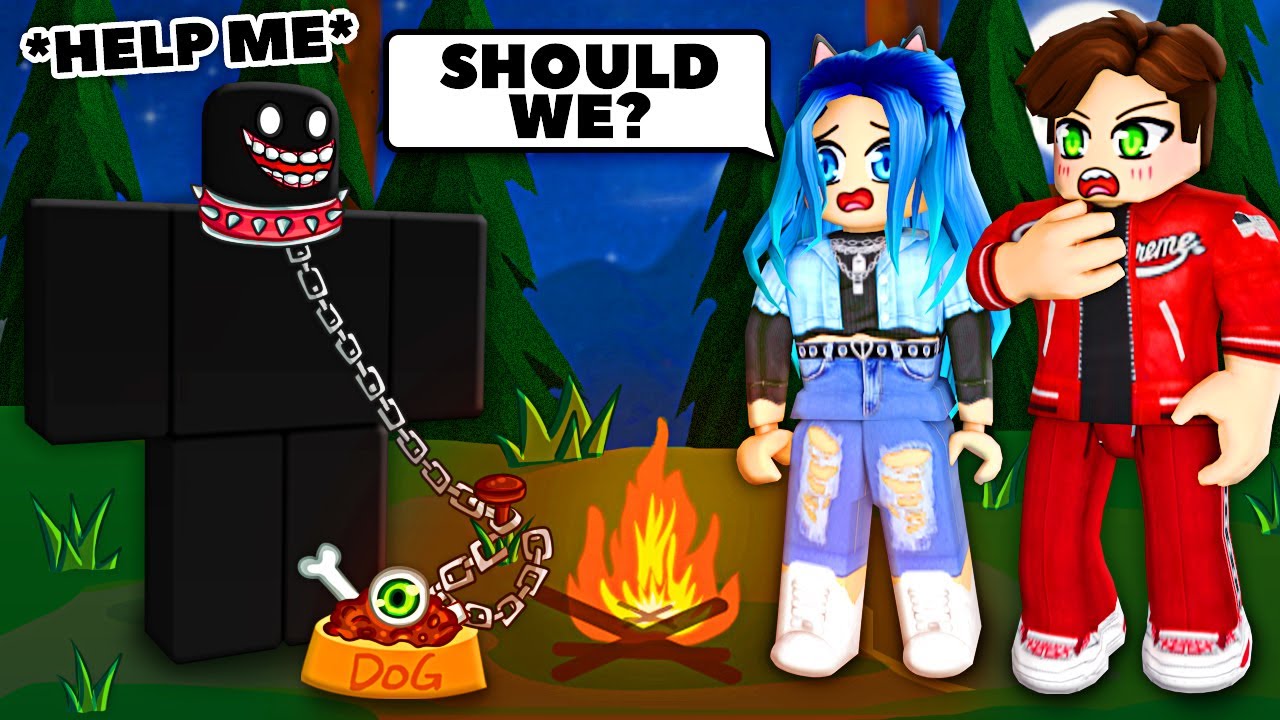 funneh roblox camping scary story high school