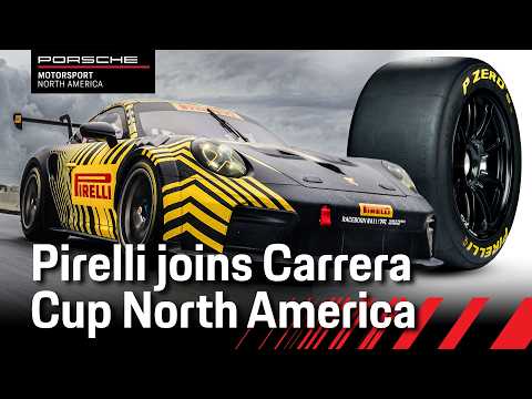 Video Pirelli official tire supplier for Porsche Carrera Cup NA