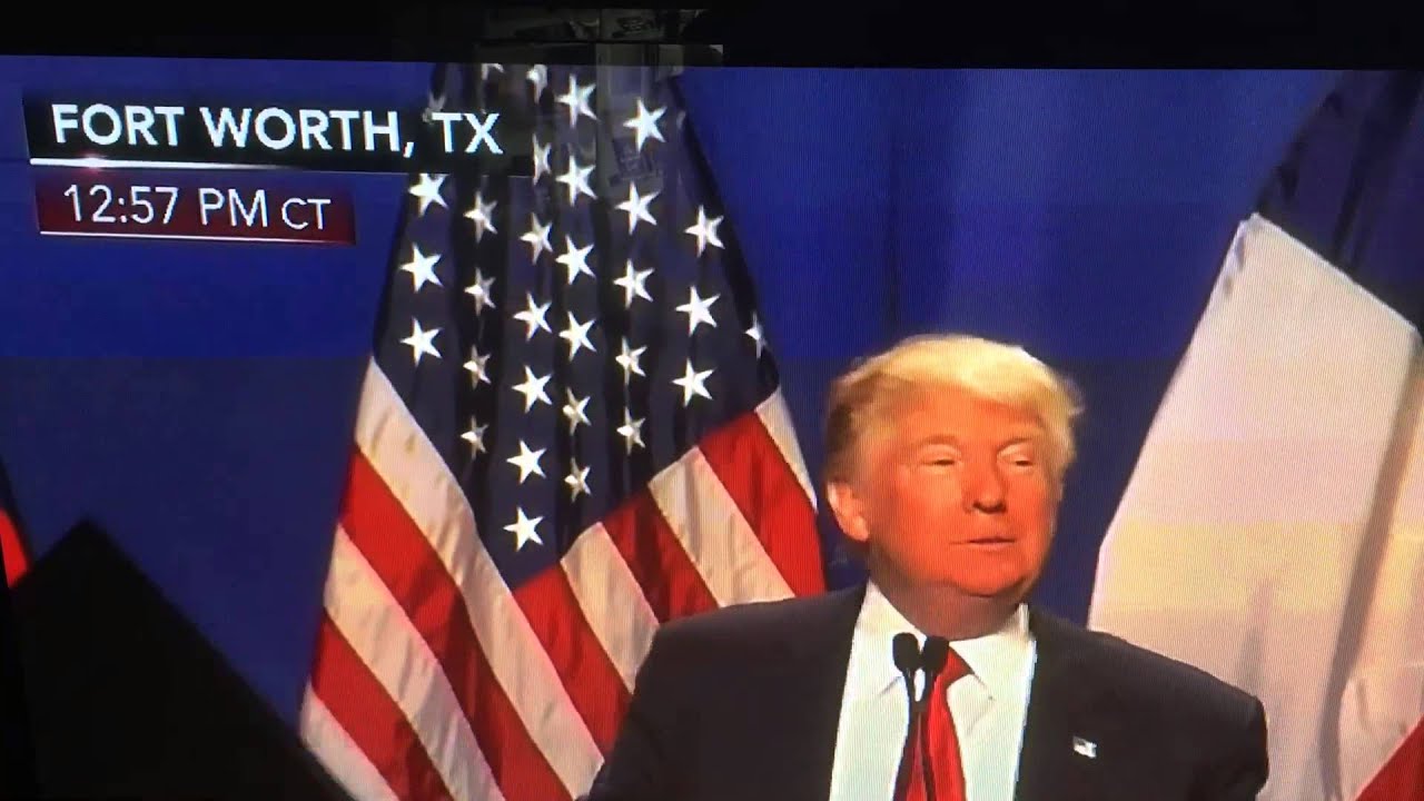 Donald Trump Calls Marco Rubio Water