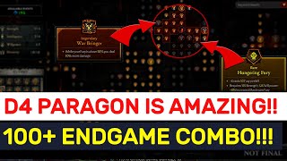 NEW Diablo 4 PARAGON System LOOKS GREAT!!! Detailed Guide + Live Examples