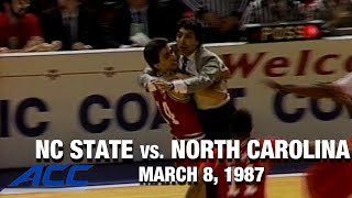 NC State vs. North Carolina Championship Game | ACC Basketball Classic (1987)