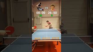 Table tennis challenge 🏓🔥 #gewo #trickshot #tabletennis