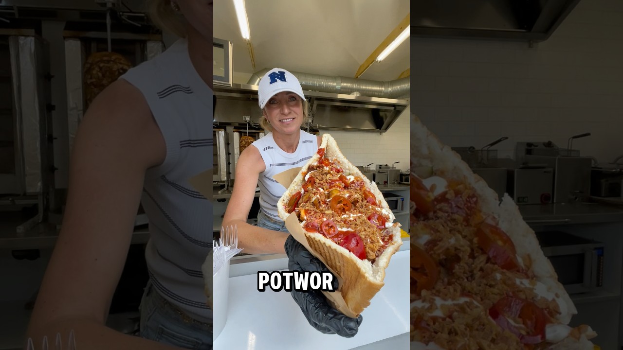 Największy kebab w bułce - GIGANT