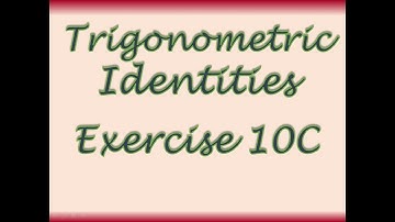 AS Maths - Pure - Trigonometric Identities